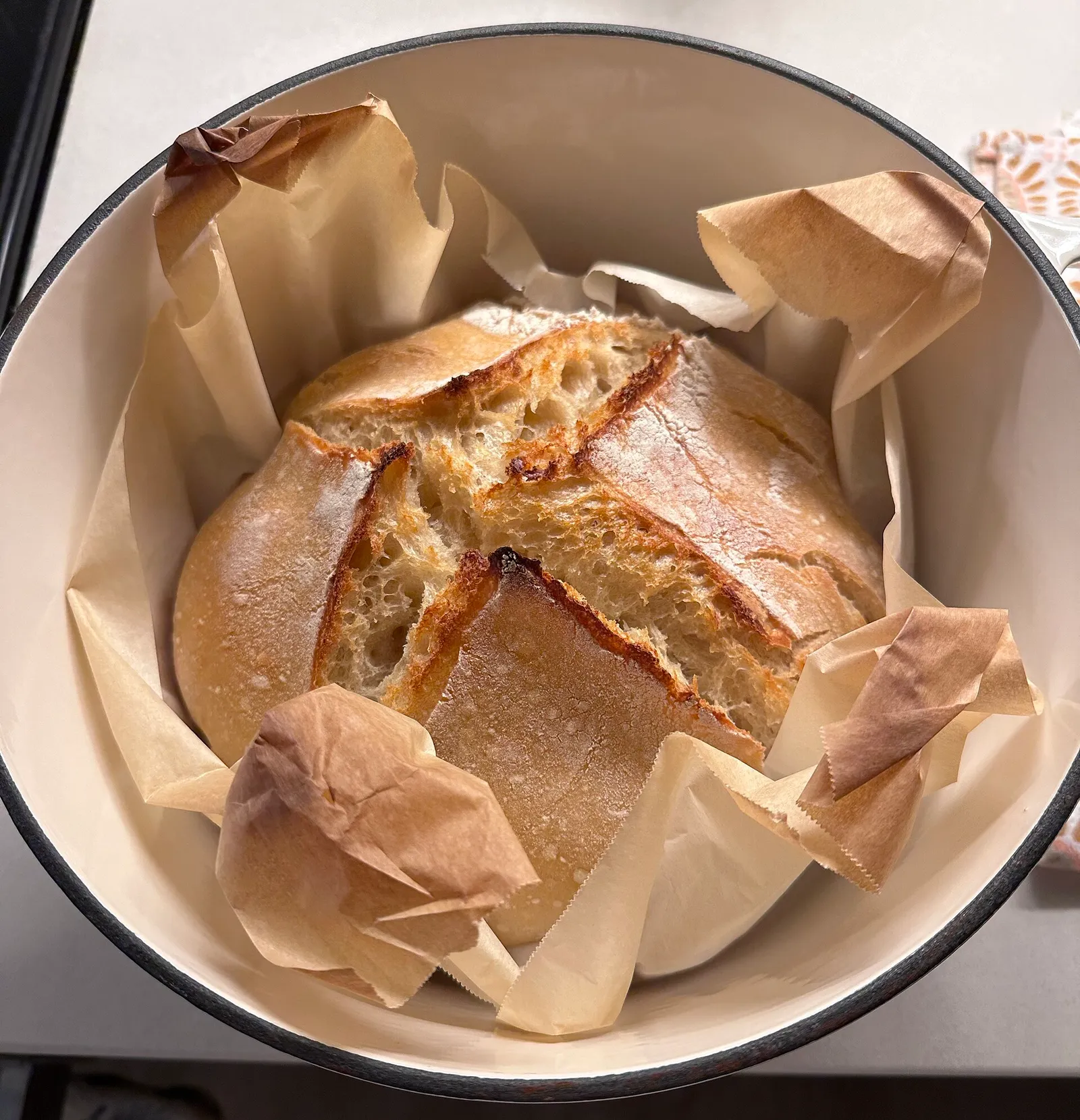 A slow Sunday sourdough — illustrative photograph