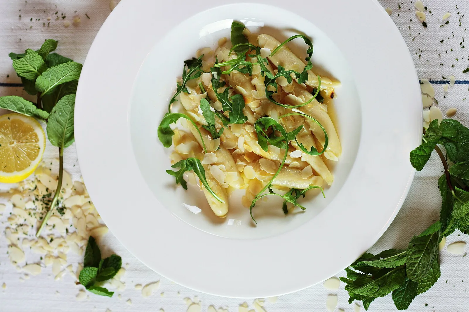 Lemon & herb pasta — illustrative photograph